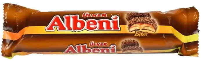 Ulker Albeni (Печенье Улькер с карамелью в шоколаде) 72г (24)