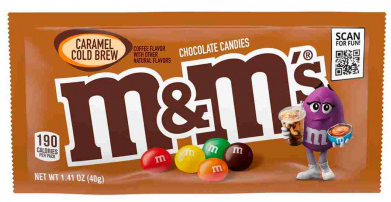 M&MS Caramel Cold Brew (Кофе с карамелью) 40г (24)*12 M&MS Caramel Cold Brew (Кофе с карамелью) 40г (24)*12