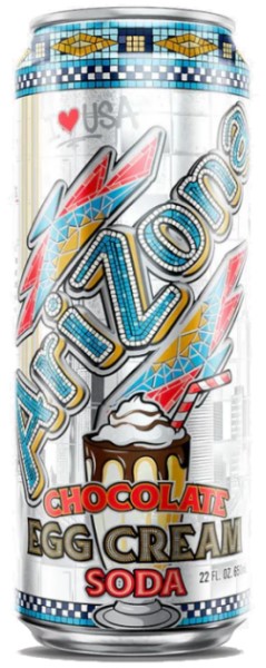 Arizona Chocolate Egg Cream Soda (Аризона Молочный шоколад Крем Cода) 650мл (24)Arizona Chocolate Eg