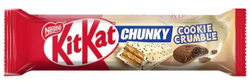 KitKat Chunky Cookie Crumble (Кит Кат Чанки Куки Крамбл в белом шоколаде) 38г (12)*20