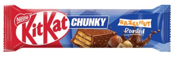 KitKat Chunky Hazelnut Roasted (Кит Кат Чанки Фундук в молочном шоколаде) 38г (12)*20