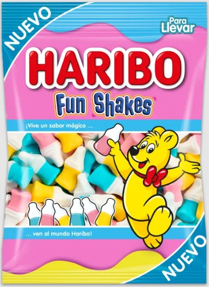 Haribo Fun Shakes (Мармелад Харибо Фан Шейкс) 80г (18)