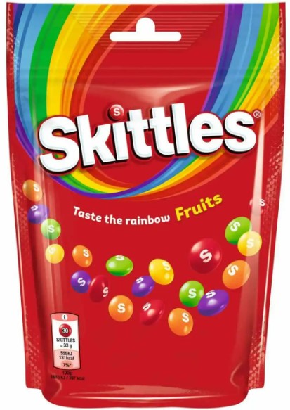 Skittles Fruits (Скитлс Фрукты) 136г (15) Skittles Fruits (Скитлс Фрукты) 136г (15)