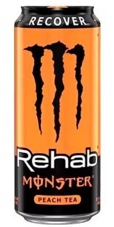 Энергетический  напиток Monster Rehab Peach Tea 458мл (24) Америка