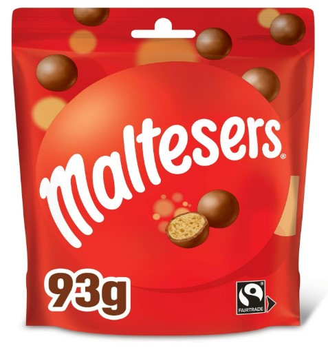 Maltesers (Драже в молочном шоколаде Мальтизерс) 93г (24)