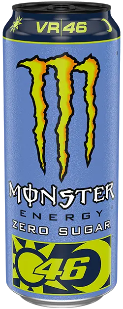 Энергетический напиток Monster Energy VR 46 Zero Sugar 500мл БЕЗ САХАРА (12)