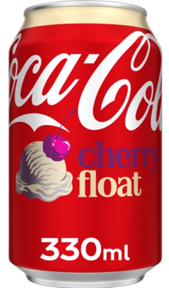 Газированный напиток «Coca-Cola Cherry Float» 330мл(24) Англия