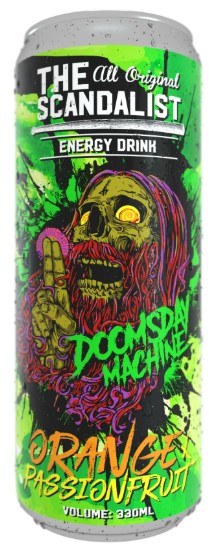 Напиток энергетический Doomsday Machine The Scandalist ENERGY DRINK 450мл