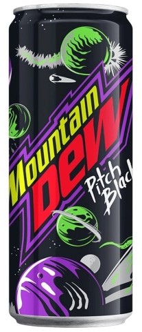 Газированный напиток Mountain Dew Pitch Black 330ml(24)