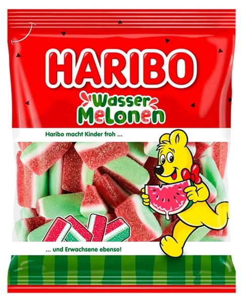 Жевательный мармелад Haribo Wassermelonen, 160 г
