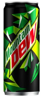 Газированный напиток Mountain Dew Sleek 330ml(24)