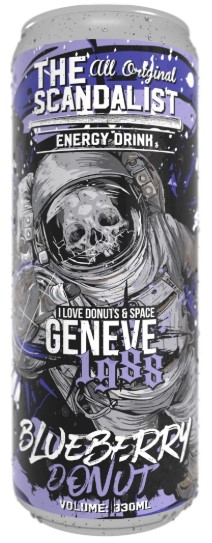 Напиток энергетический  Geneve1988 The Scandalist ENERGY DRINK 450мл