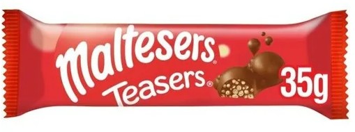 Батончик Maltesers Teasers (Мальтизерс "Тизерс") 35г (24)