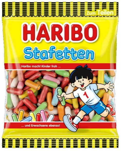 Жевательный мармелад Haribo Stafetten Палочки, 160 г