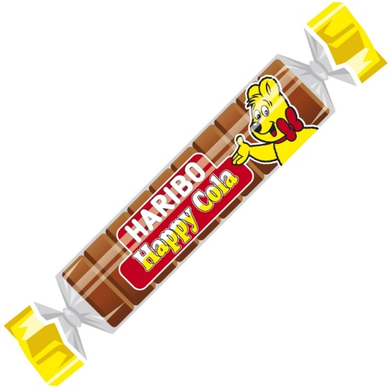Жевательные конфеты Haribo Happy Cola Roulette со вкусом колы, 25 г