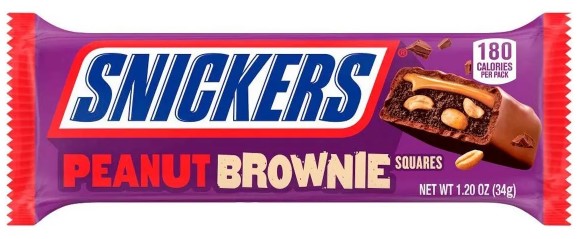 Батончик Snickers Peanut Brownie (Арахисовый Брауни) 45г (15)*12 Батончик Snickers Peanut Brownie (Арахисовый Брауни) 45г (15)*12
