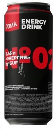 Энерг. напиток DOMA ENERGY By Guf 450 мл (12)