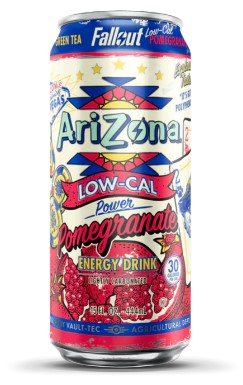 Газированный напиток «Arizona Fallout Pomegranate low-calorie» 444мл