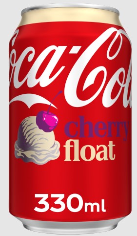 Газированный напиток «Coca-Cola Cherry Float» 330мл(24) Англия