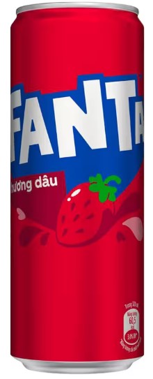 Газированный напиток Fanta Strawberry (Клубника) 320мл (24) Вьетнам