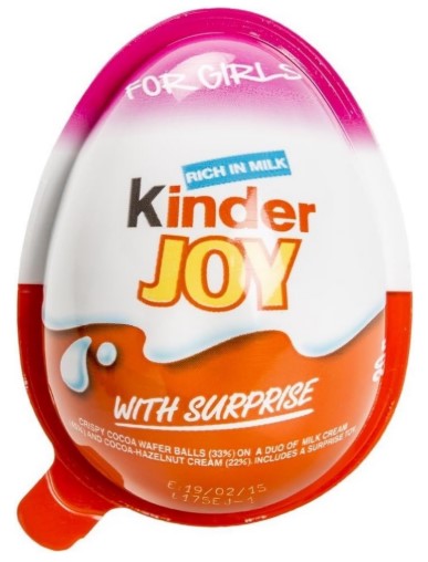 Kinder Joy for Girl (Киндер Джой для Девочек) 20г (24)*2 Kinder Joy for Girl (Киндер Джой для Девочек) 20г (24)*2