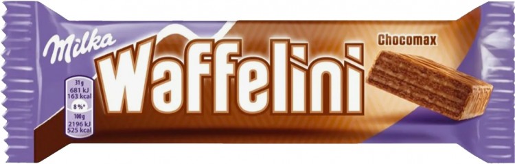 Батончик Milka Шоколадный Вафеллини ШОКОЛАДНЫЙ 31гр (35) Батончик Milka Шоколадный Вафеллини ШОКОЛАДНЫЙ 31гр (35)