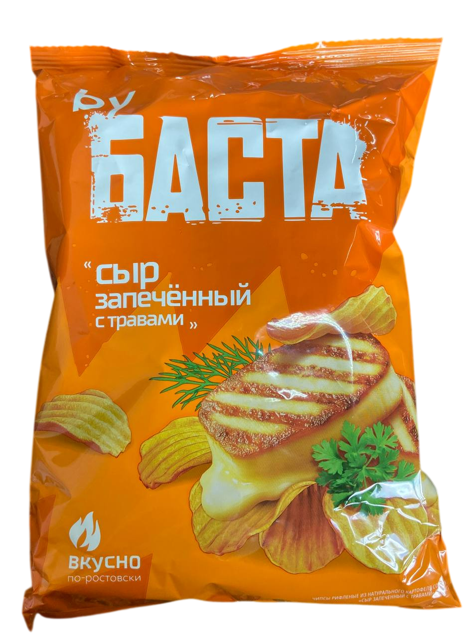 Чипсы by БАСТА Сыр Запеченный с Травами 120г (10)