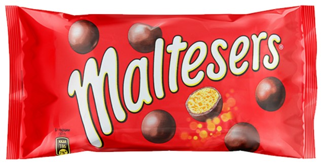Maltesers Шоколадные Шарики 37гр (40) Великобритания