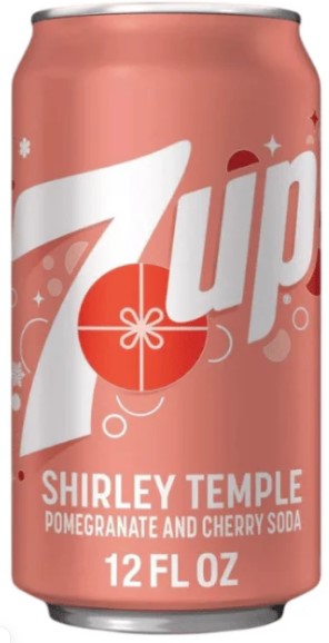Напиток газированный "7UP SHIRLEY TEMPLE" 7ап Ширли Темпл (США), 355мл