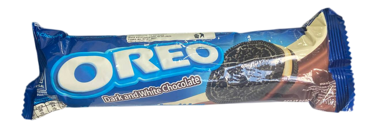 Oreo Dark and White (Орео Дарк энд Вайт) 105г (24) Индонезия Oreo Dark and White (Орео Дарк энд Вайт) 105г (24) Индонезия