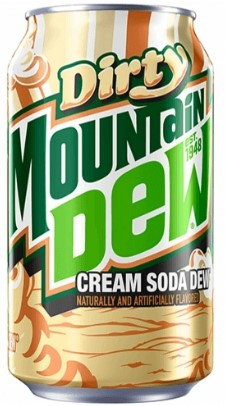 [M]Напиток газированный Mountain Dew Dirty Cream Soda(12)