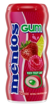 Жевательная резинка Mentos Gum Red Fruit Lime (Фрукты Лайм) 30г (10)*12 Жевательная резинка Mentos Gum Red Fruit Lime (Фрукты Лайм) 30г (10)*12