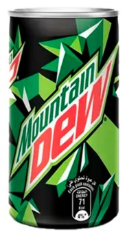 [M]Газированный напиток MOUNTAIN DEW  150 мл(24) Ж/Б Ирак