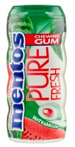 Жевательная резинка Mentos Gum Watermelon (Арбуз) 30г (10)*12 Жевательная резинка Mentos Gum Watermelon (Арбуз) 30г (10)*12