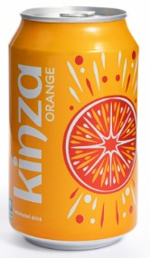 Напиток газированный KINZA Orange 320мл (24)