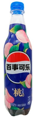 [M]Газированный напиток Pepsi White Peach (белый персик) 500 мл(12)