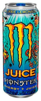 [M]Энергетический напиток Monster Energy Aussie Limonade 500мл (12) ТУРЦИЯ