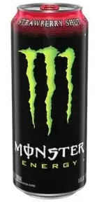 [M]Энергетический напиток Monster Energy Strawberry Shot Zero 473 мл