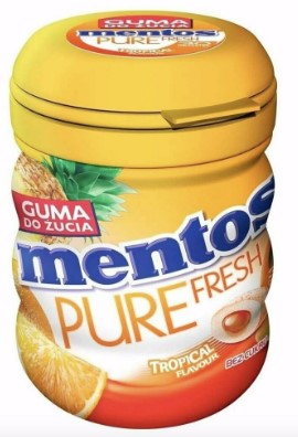 Mentos Pure Fresh Duo Tropical (Жев.резинка Ментос Тропический) 30г (12)*6 Mentos Pure Fresh Duo Tropical (Жев.резинка Ментос Тропический) 30г (12)*6