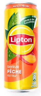[M]Негазированный напиток  LIPTON PEACH  330мл(24)
