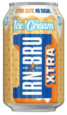 [M]Газированный напиток IRN BRU EXTRA ICE CREAM ZERO SUGAR(24)Великобритания