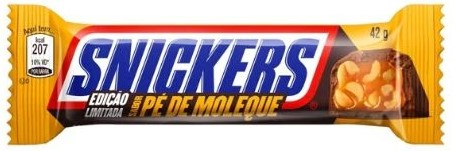 Батончик Snickers Pe de Moleque (Арахис Карамель) 42г (20)*12 Батончик Snickers Pe de Moleque (Арахис Карамель) 42г (20)*12