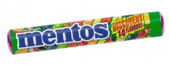 Драже Mentos Discovery (Ментос Дискавери) 37,5г (40)*8