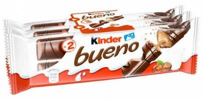 Вафли Kinder Bueno 43гр *3 ( 3шт в уп ) Вафли Kinder Bueno 43гр *3 ( 3шт в уп )