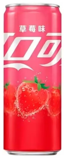[M]Газ.напиток Coca-Cola Strawberry   330мл